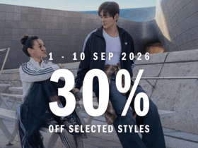 Adidas 9.9 Sale: Get Extra 30% OFF on Selected Styles Only