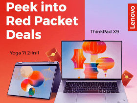 Lenovo Red Packet Deals: Get Up to 44% OFF + S$388 / 8% Rewards Pts + $1 Monitors & Accessories [Exclusive Lunar New Year PC & Tablet Promos]